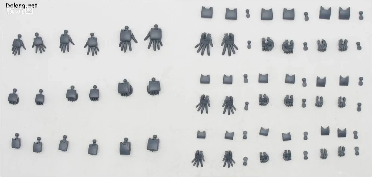 钢普拉Build 综合 HG BUILD CUSTOM 044 BUILDHANDS丸SML 造型手 - 图片